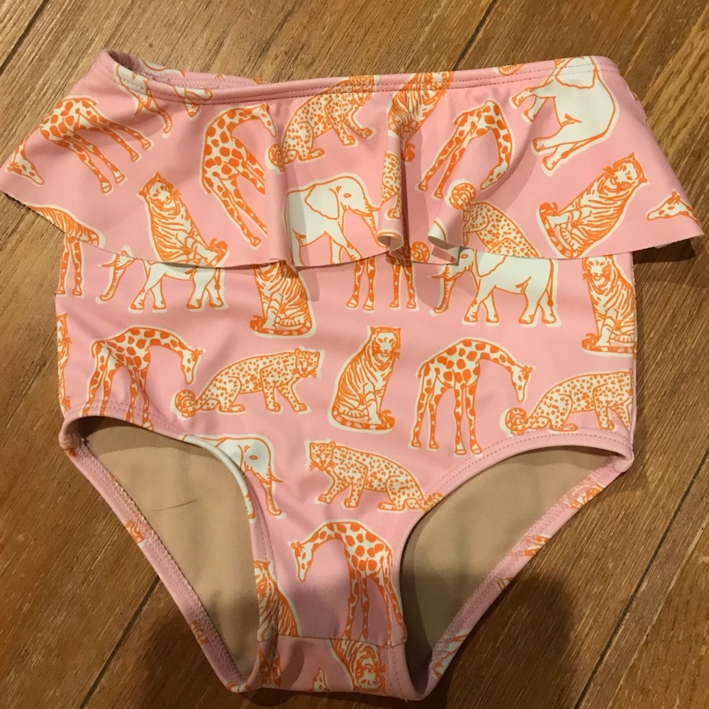 Kortni Jean circus animal peplum bottoms 4/5 VGUC